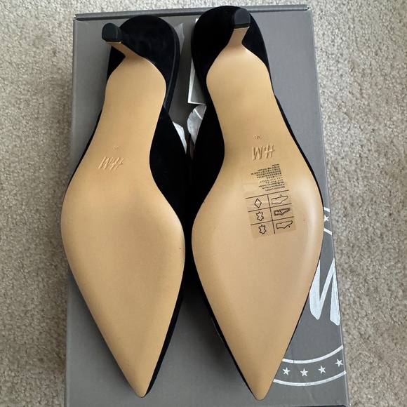 H&M SUEDE SLINGBACK PUMPS - Picture 2 of 3